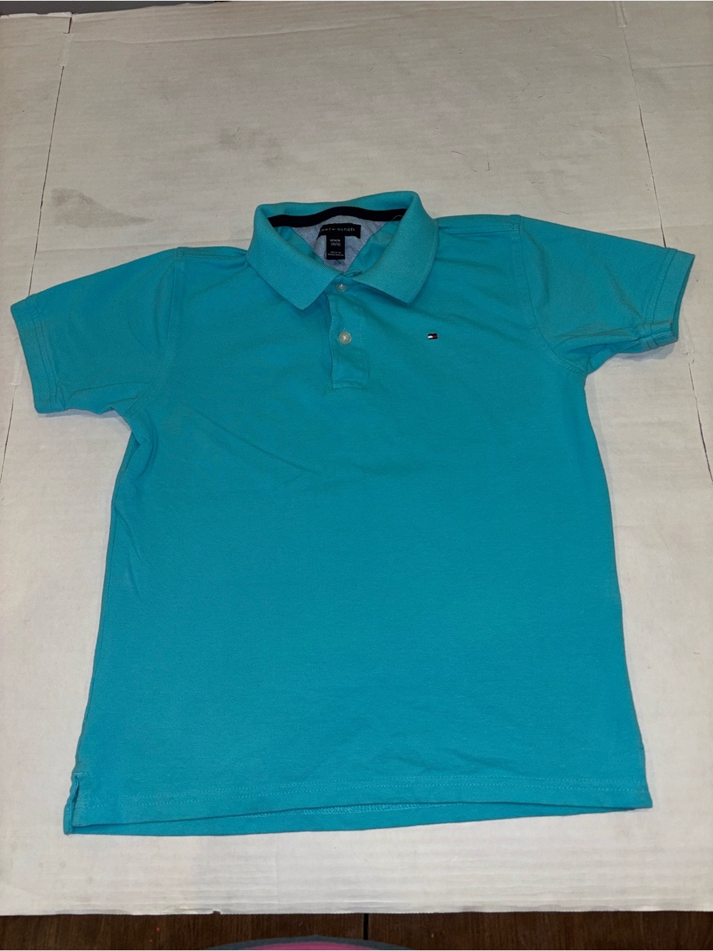 Tommy Hilfiger Boys' Teal Polo Shirt